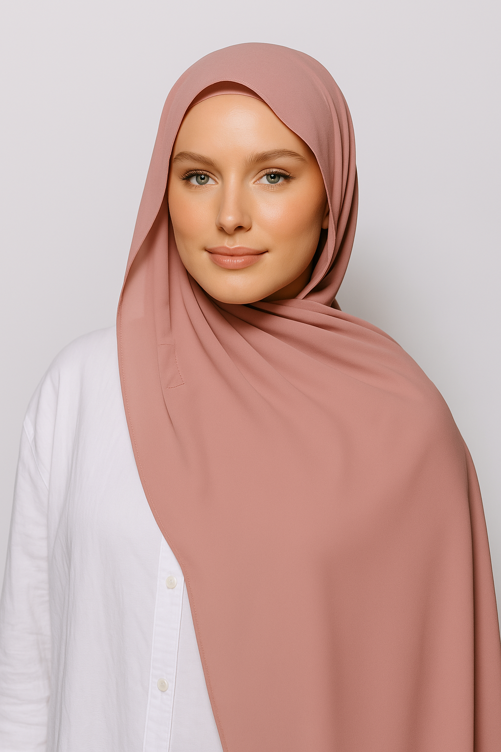Solvani. Instant Chiffon Hijab | Built-in Magnets