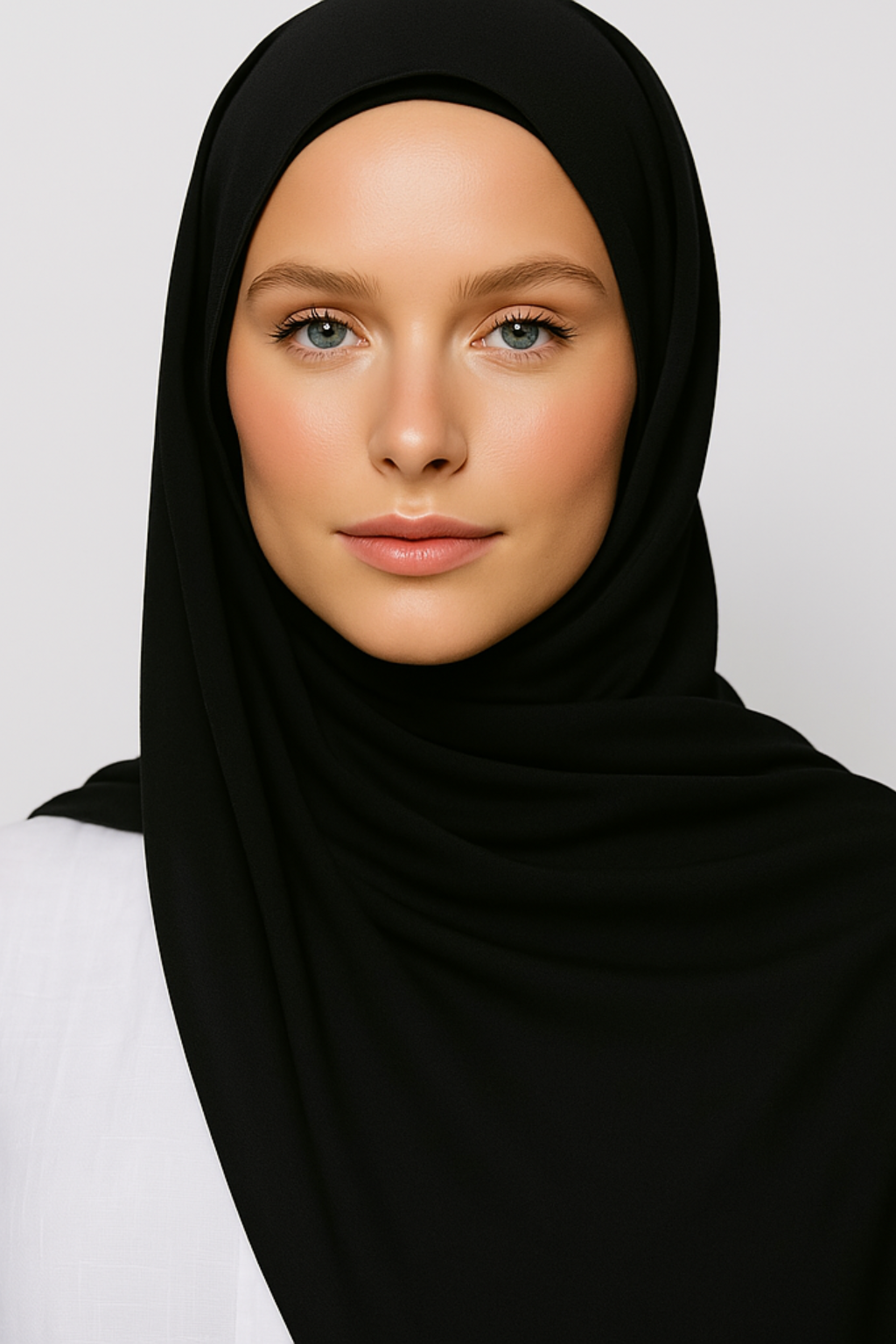 Solvani. Instant Chiffon Hijab | Built-in Magnets