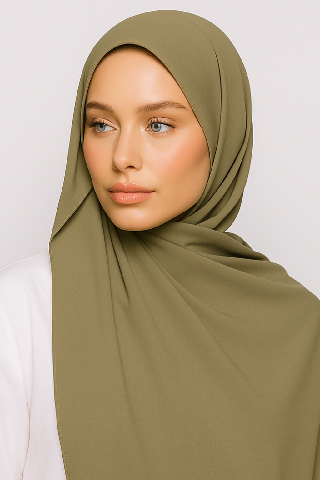 Solvani. Instant Chiffon Hijab | Built-in Magnets