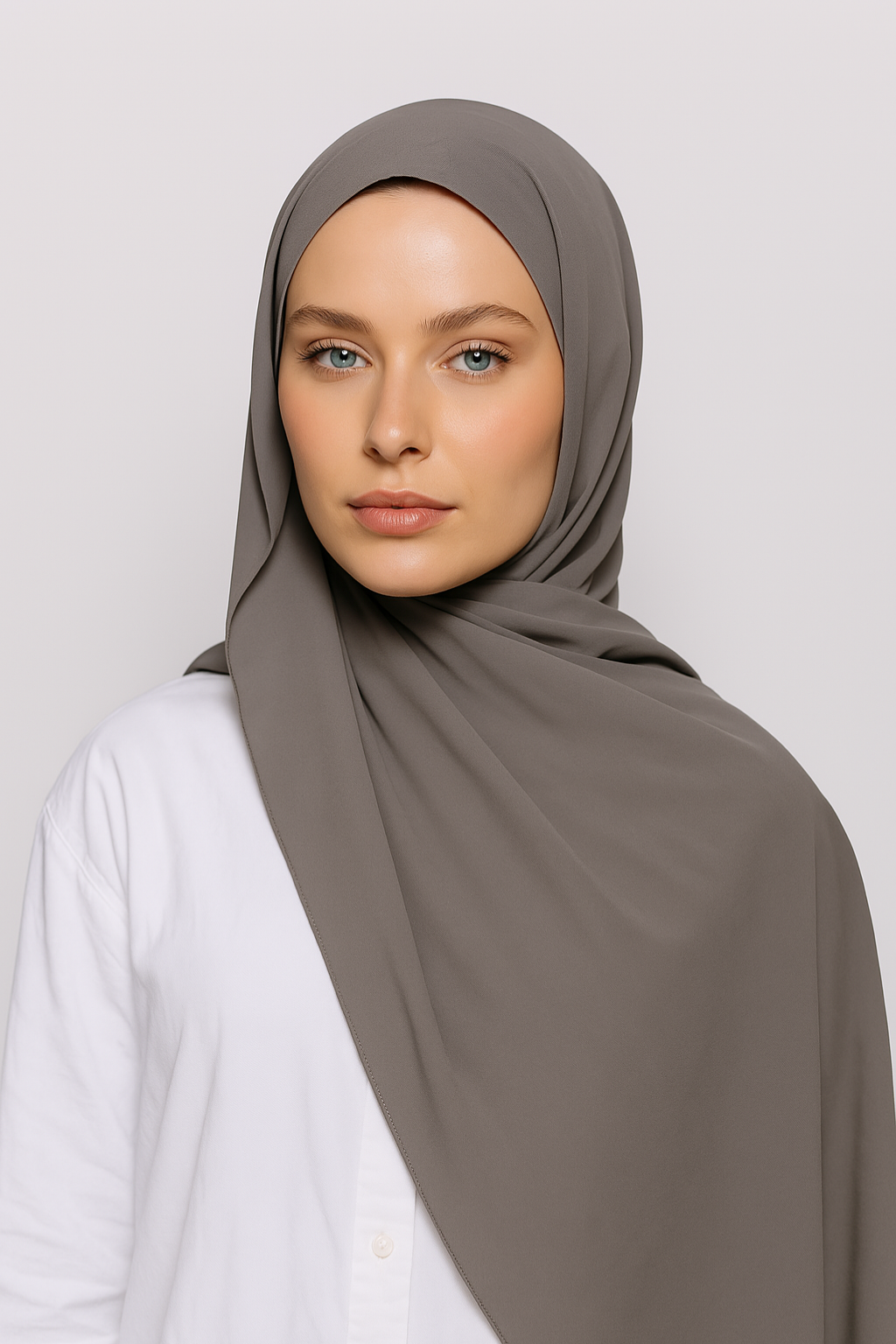 Solvani. Instant Chiffon Hijab | Built-in Magnets
