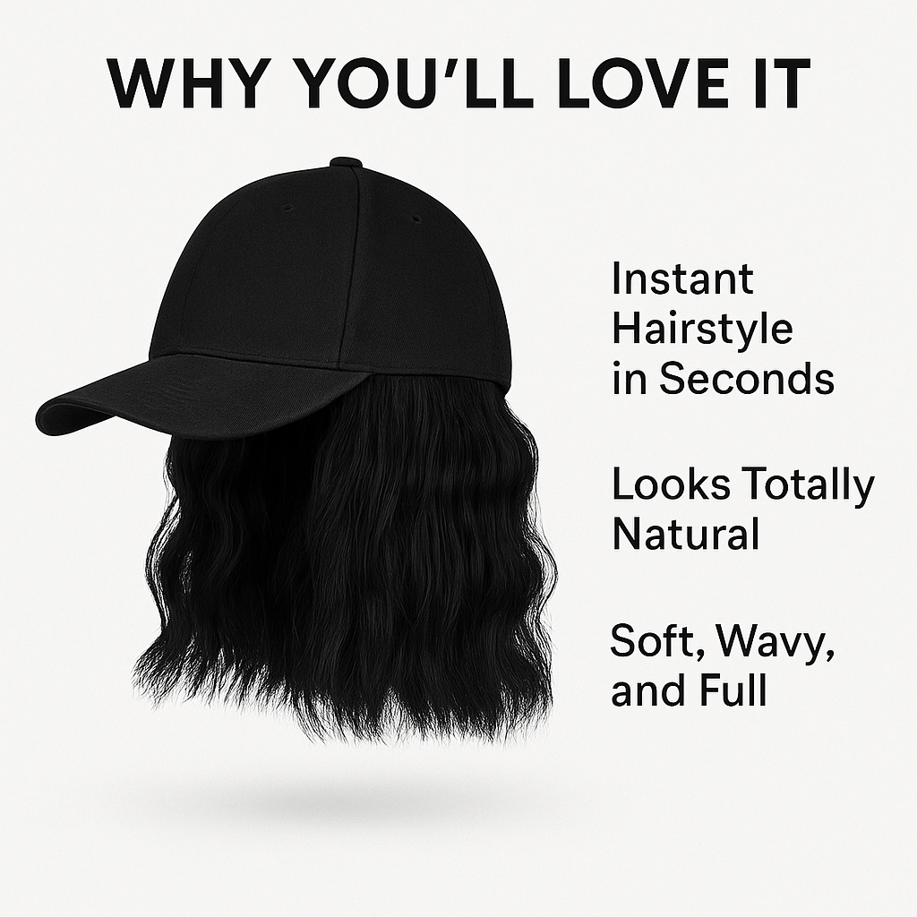 Elvoura™ Bob Cap Wig